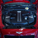 bentley continential gt v8 under the hood