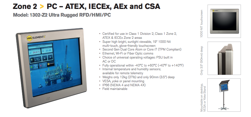 HMi Elements: Industrial Computing for Harsh Environments Around The Globe