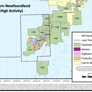 Offshore Newfoundland Land Sales 2022