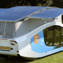 Solar powered camper van